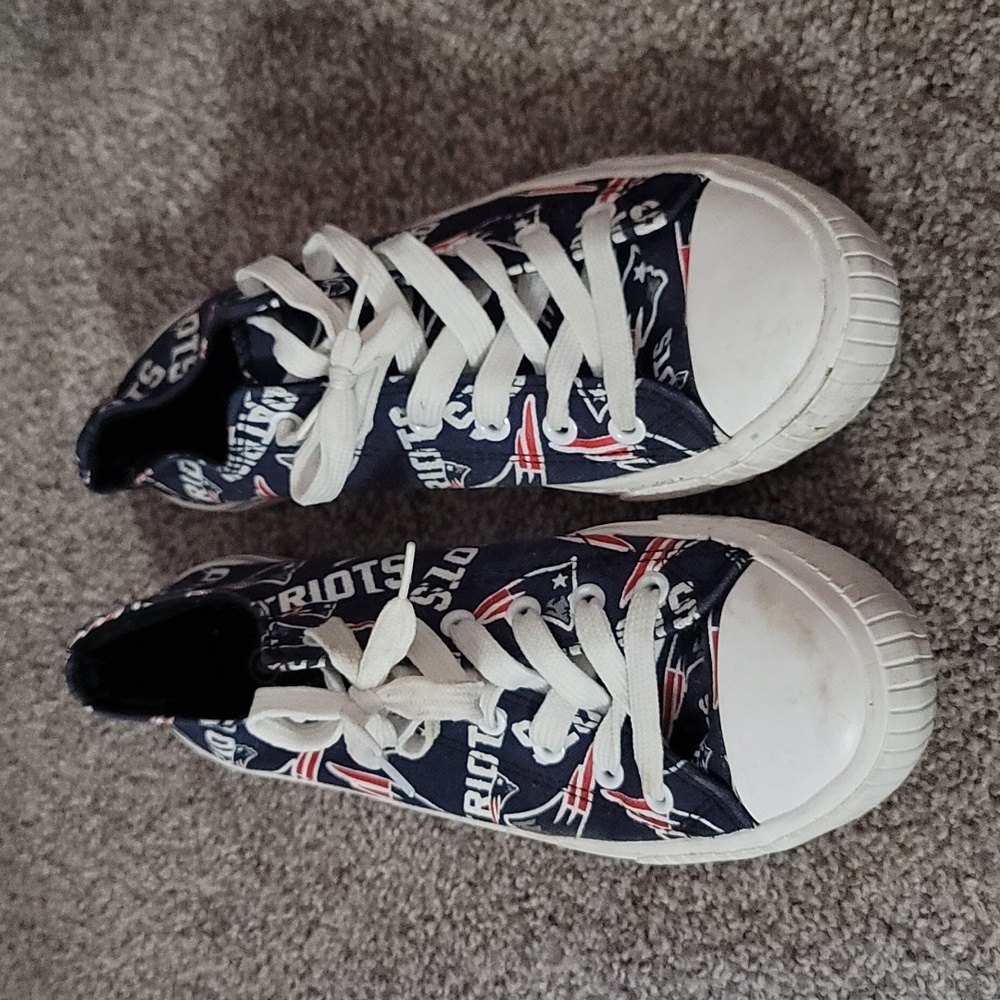 New England Patriots Canvas Shoes